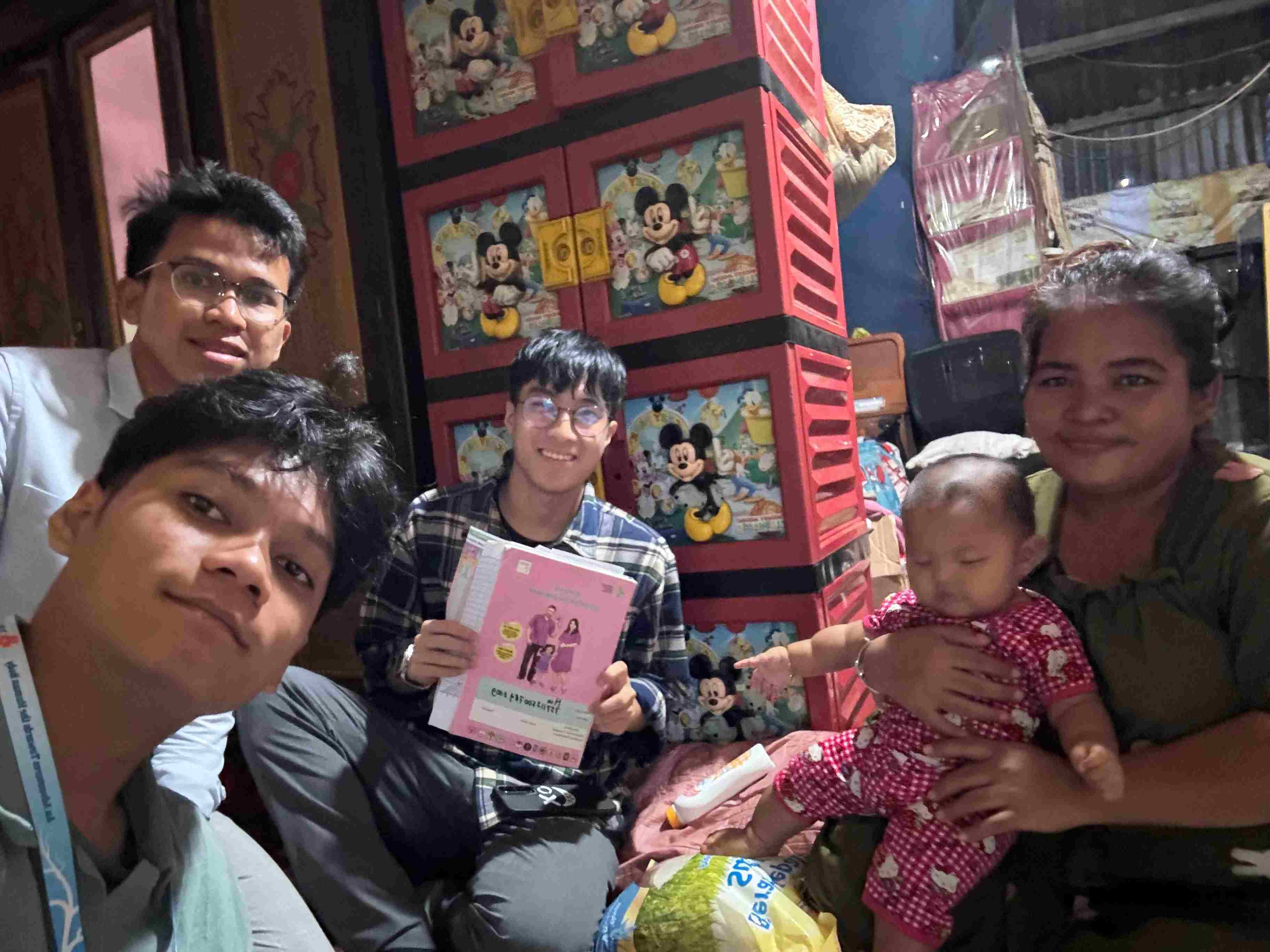 Kunjungan Ke-6 (Kunjungan Ke-3 dengan Ibu Nia dan Adik Ratu), 11 April 2025